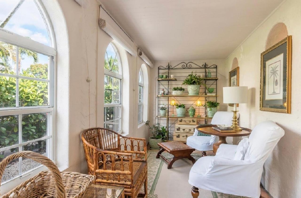 Tropical Designer House In Heart Of Antique Row Wpb Vila West Palm Beach Exterior foto