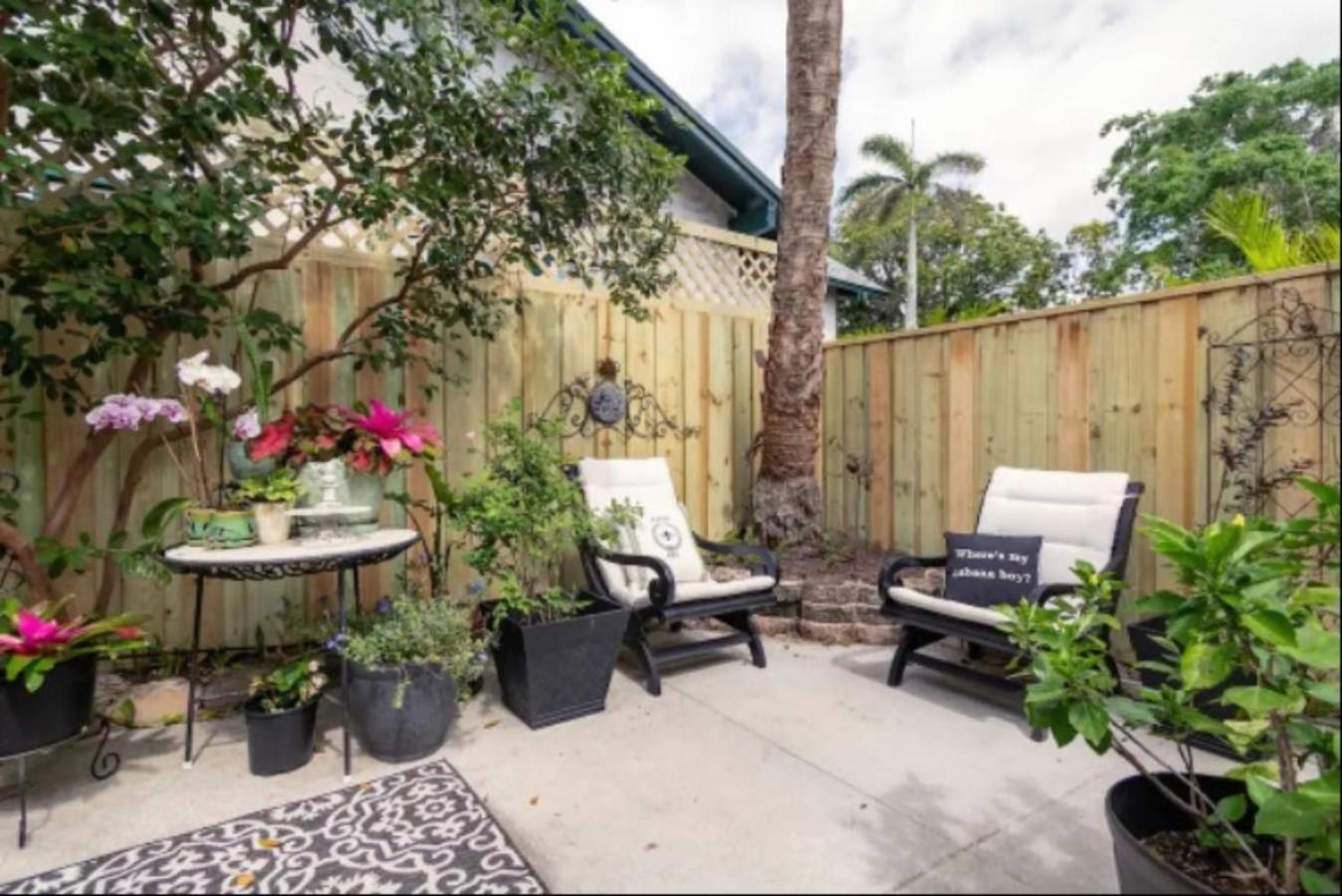 Tropical Designer House In Heart Of Antique Row Wpb Vila West Palm Beach Exterior foto